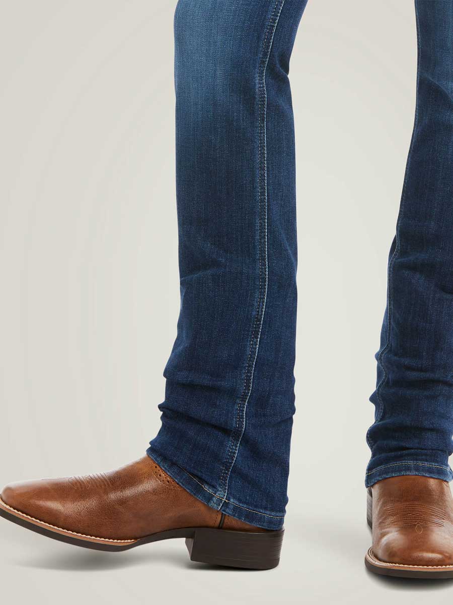 ARIAT R.E.A.L Perfect Rise Abby Straight Jeans - Women's - Mackenzie Blue Ariat