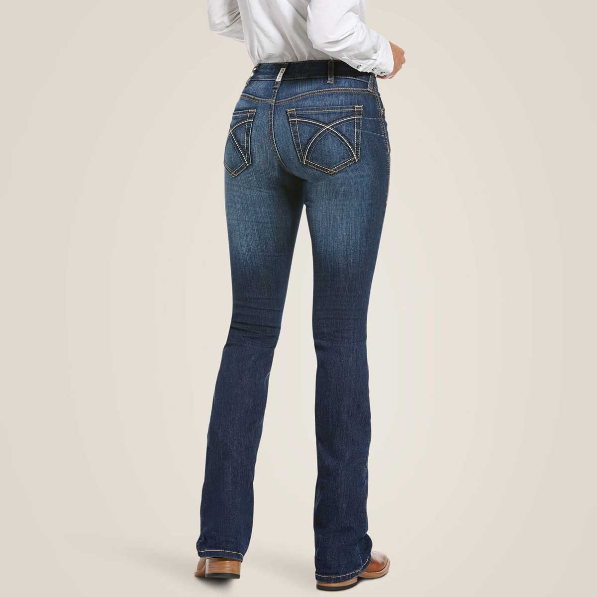 ARIAT R.E.A.L Perfect Rise Stretch Rosa Boot Cut Jeans - Women's - Lita