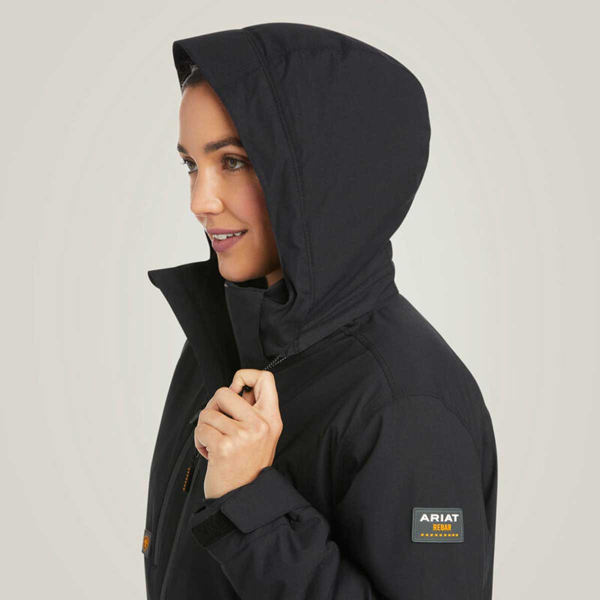 ARIAT Rebar Storm Fighter II Waterproof Jacket - Womens - Black
