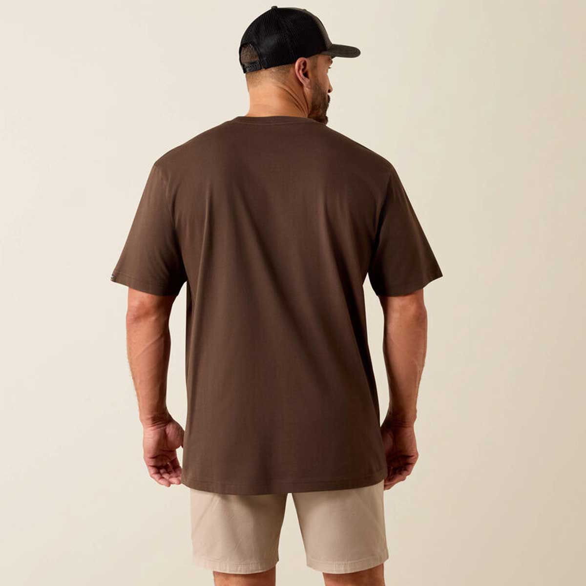 ARIAT Rebar Strong Cotton T-Shirt - Mens - Wren