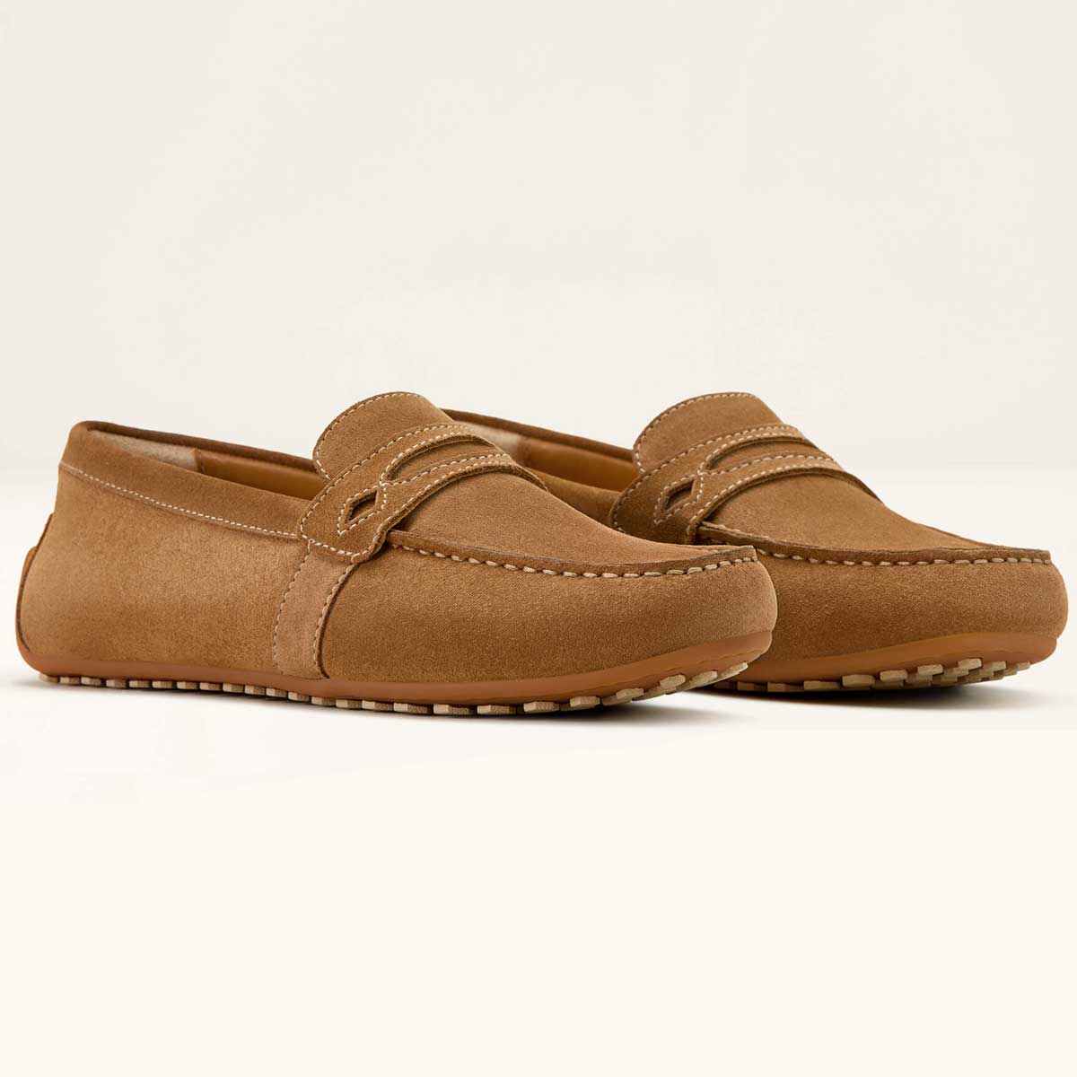 ARIAT Selene Driving Shoe - Womens - Caramel Suede