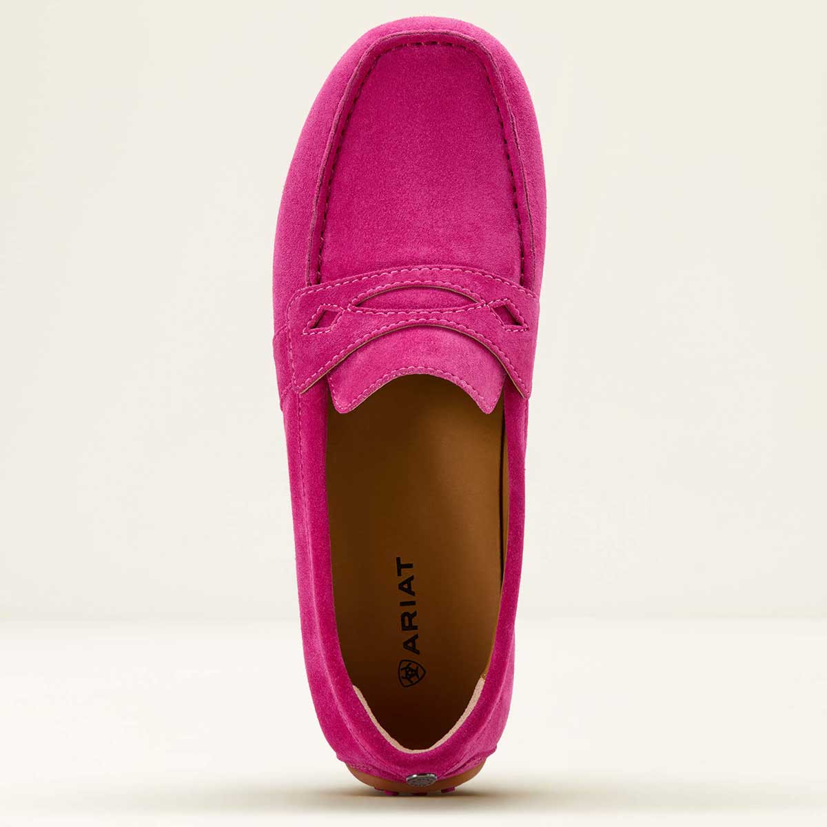 ARIAT Selene Driving Shoe - Womens - Hot Pink Suede