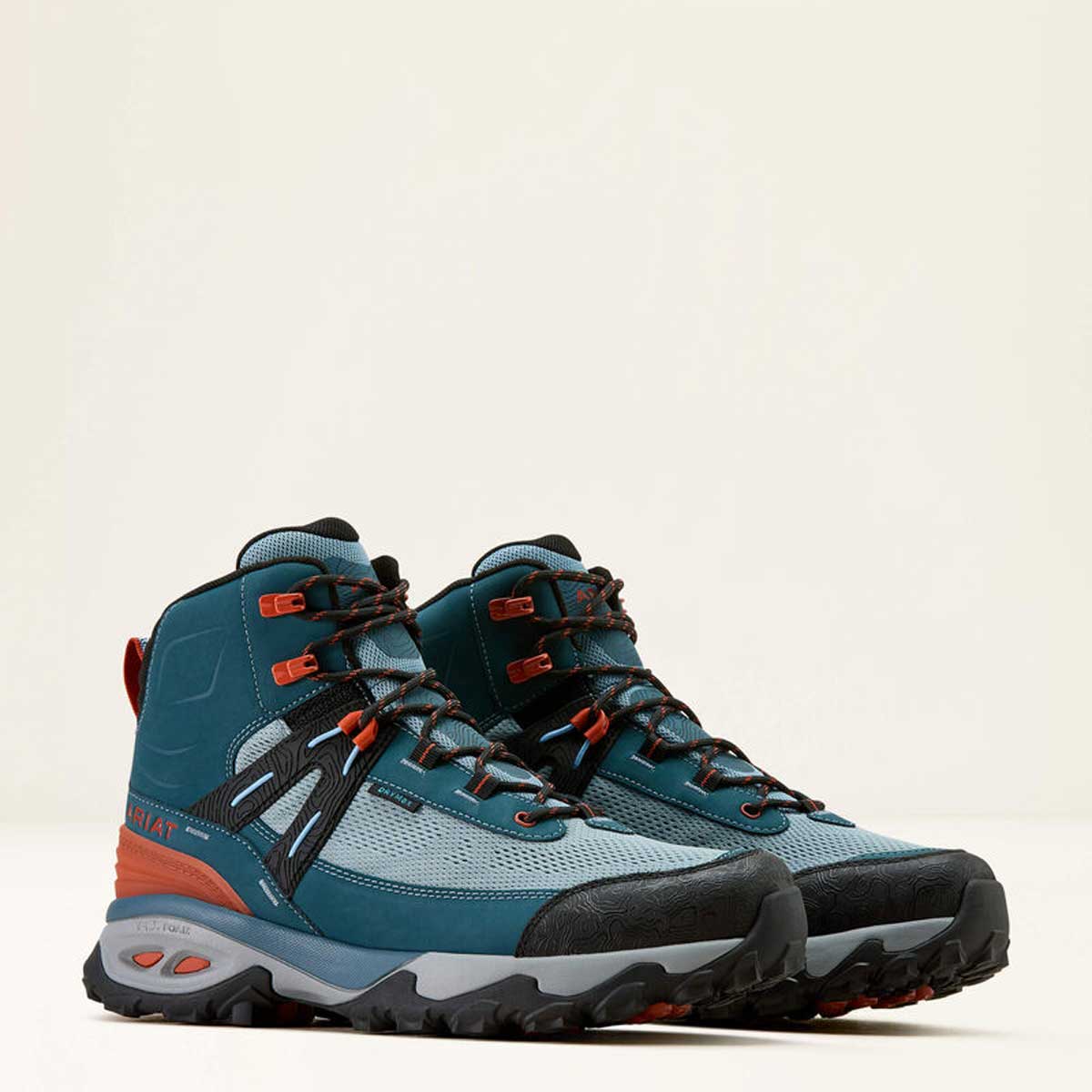 ARIAT Traverse Mid H20 Waterproof Boots - Mens - Blue Depths