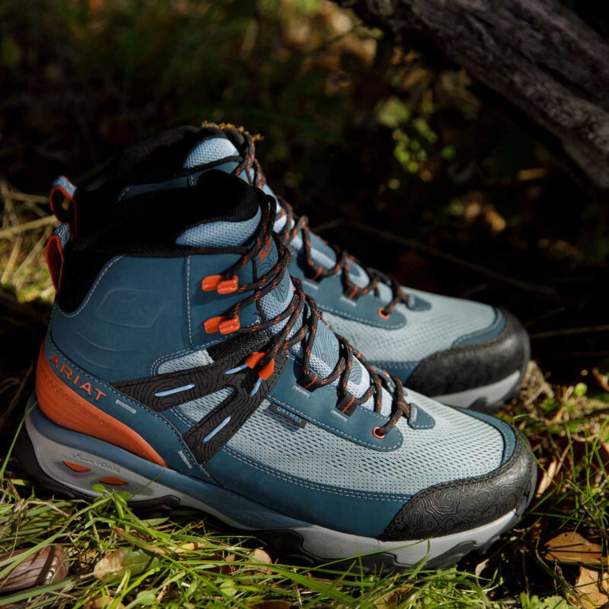 ARIAT Traverse Mid H20 Waterproof Boots - Mens - Blue Depths