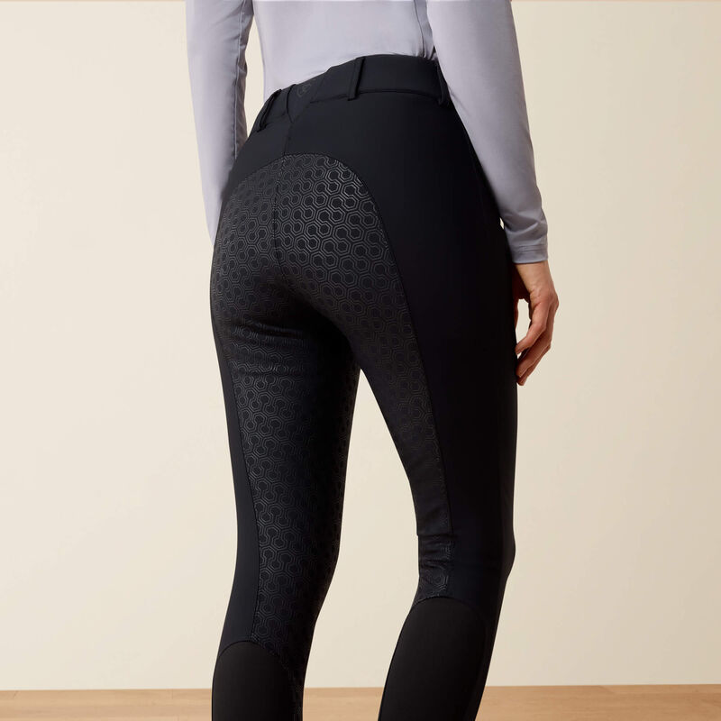 Ariat Troika Waterproof Full Seat Breeches in Black, detail view 1