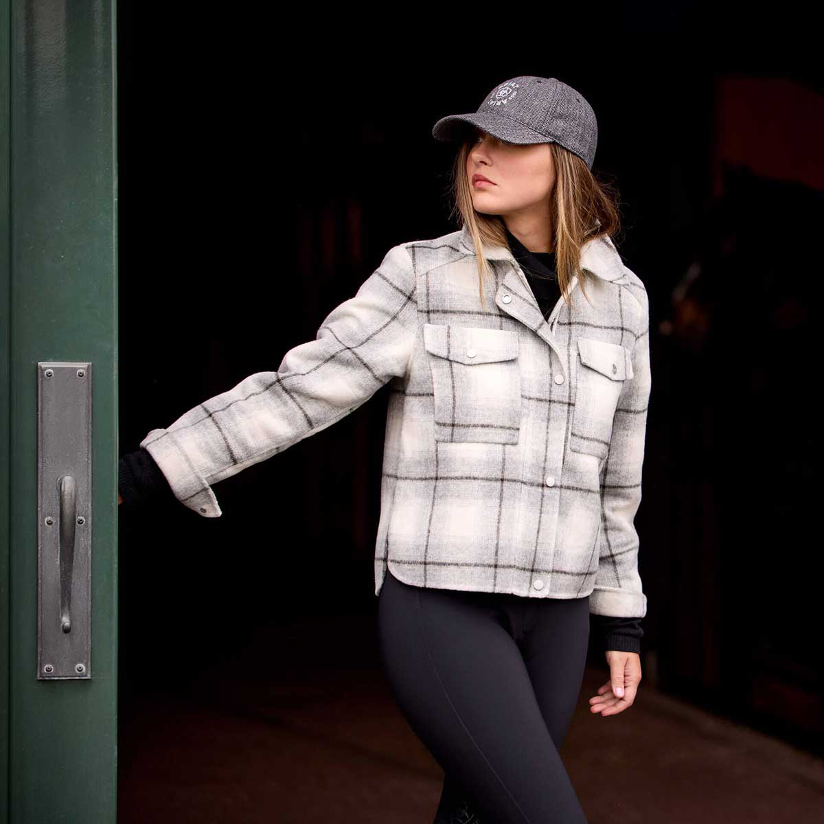 ARIAT Warrington Wool Jacket - Women's - Grey Plaid