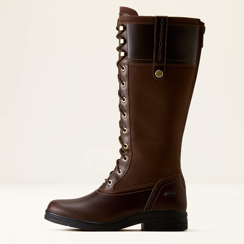 ARIAT Wythburn Tall Boots - Womens Waterproof - Tobacco Brown