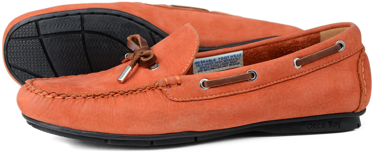 ORCA BAY Ballena Washable Loafers - Womens - Burnt Orange