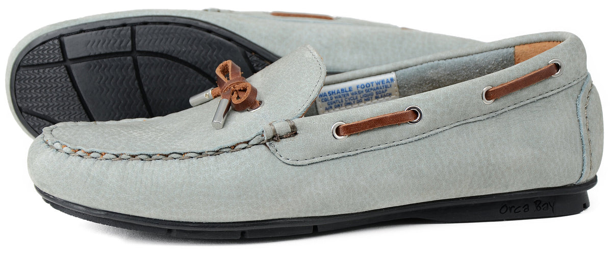 ORCA BAY Ballena Washable Loafers - Womens - Pale Grey