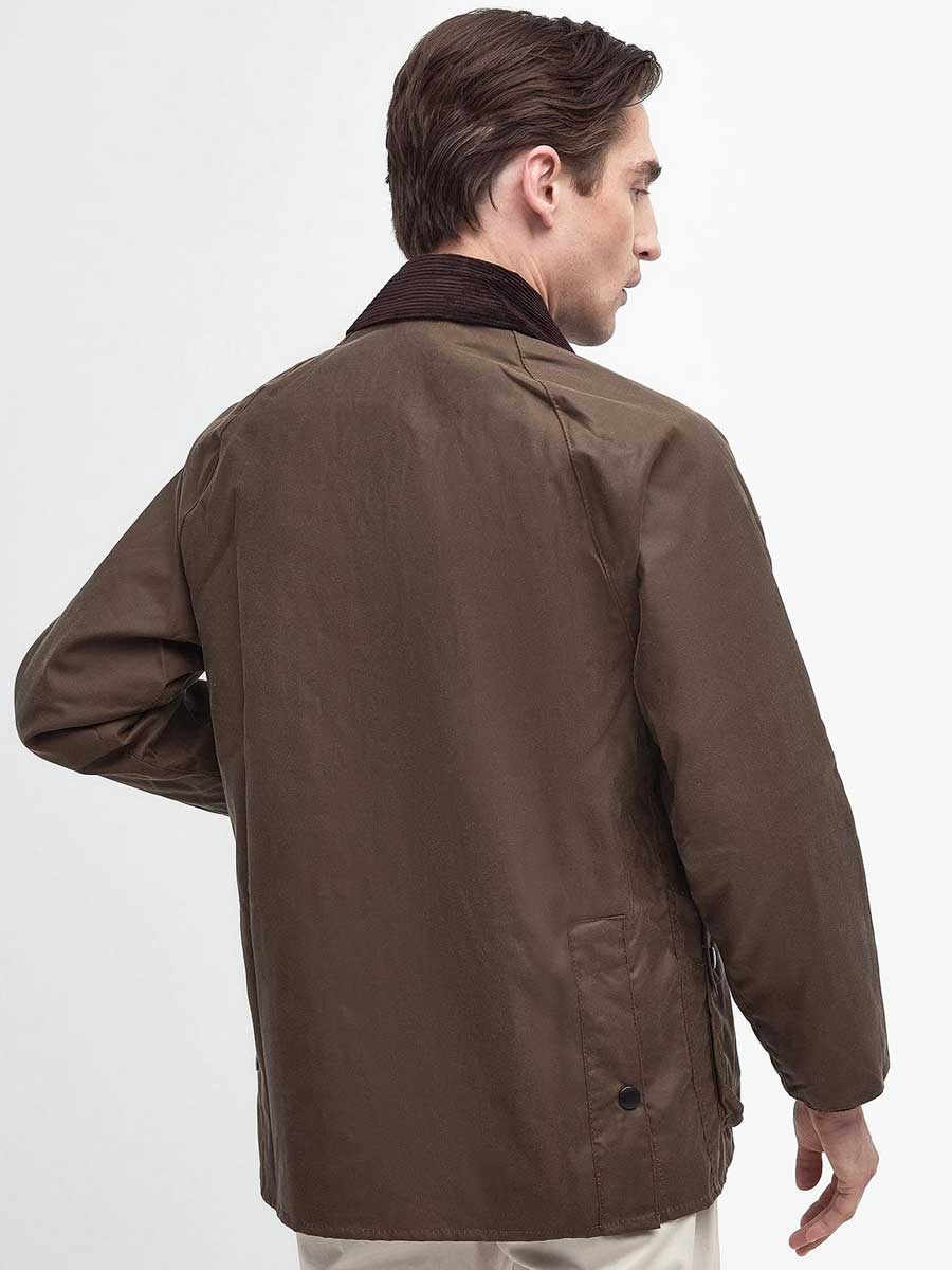 BARBOUR Bedale Wax Jacket - Mens - Bark