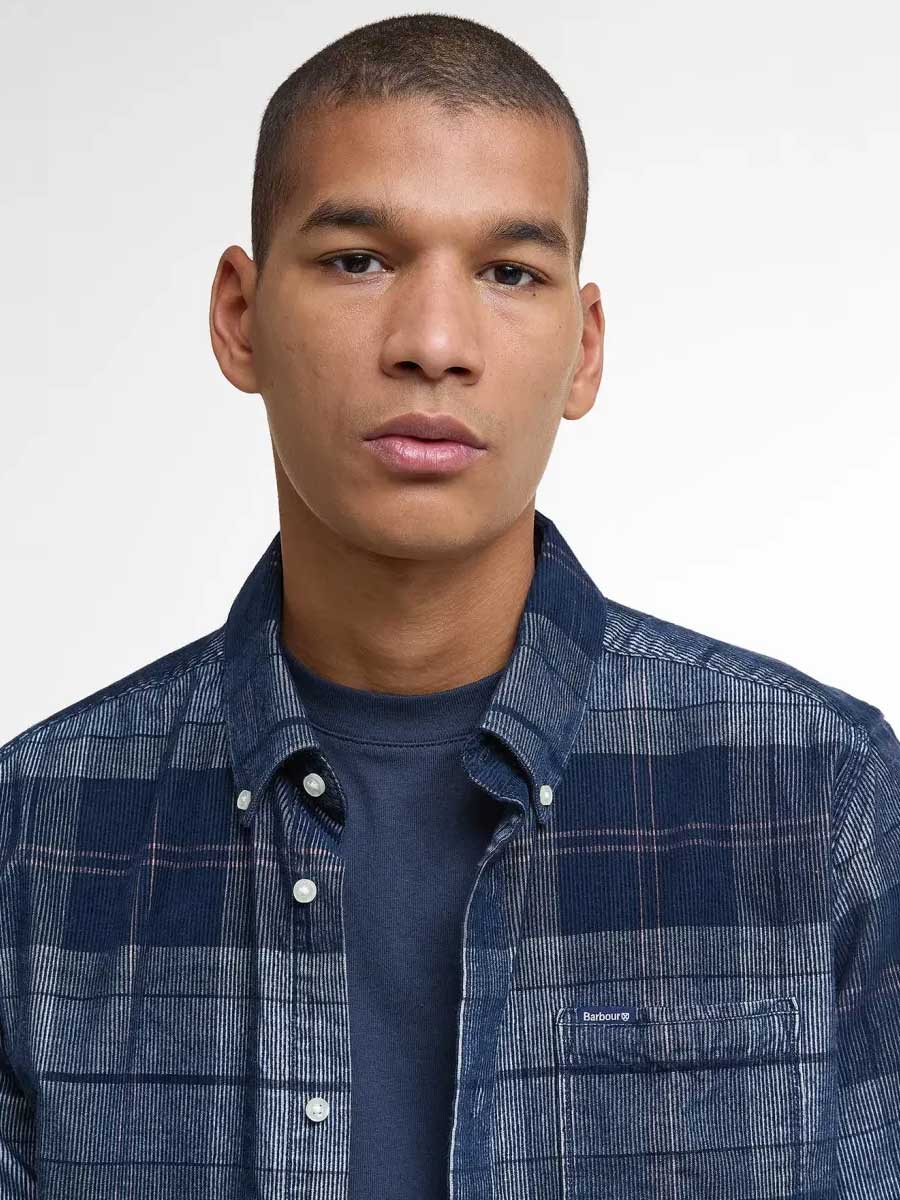 BARBOUR Blair Tailored Long-Sleeved Checked Shirt - Mens - Riverstone Tartan