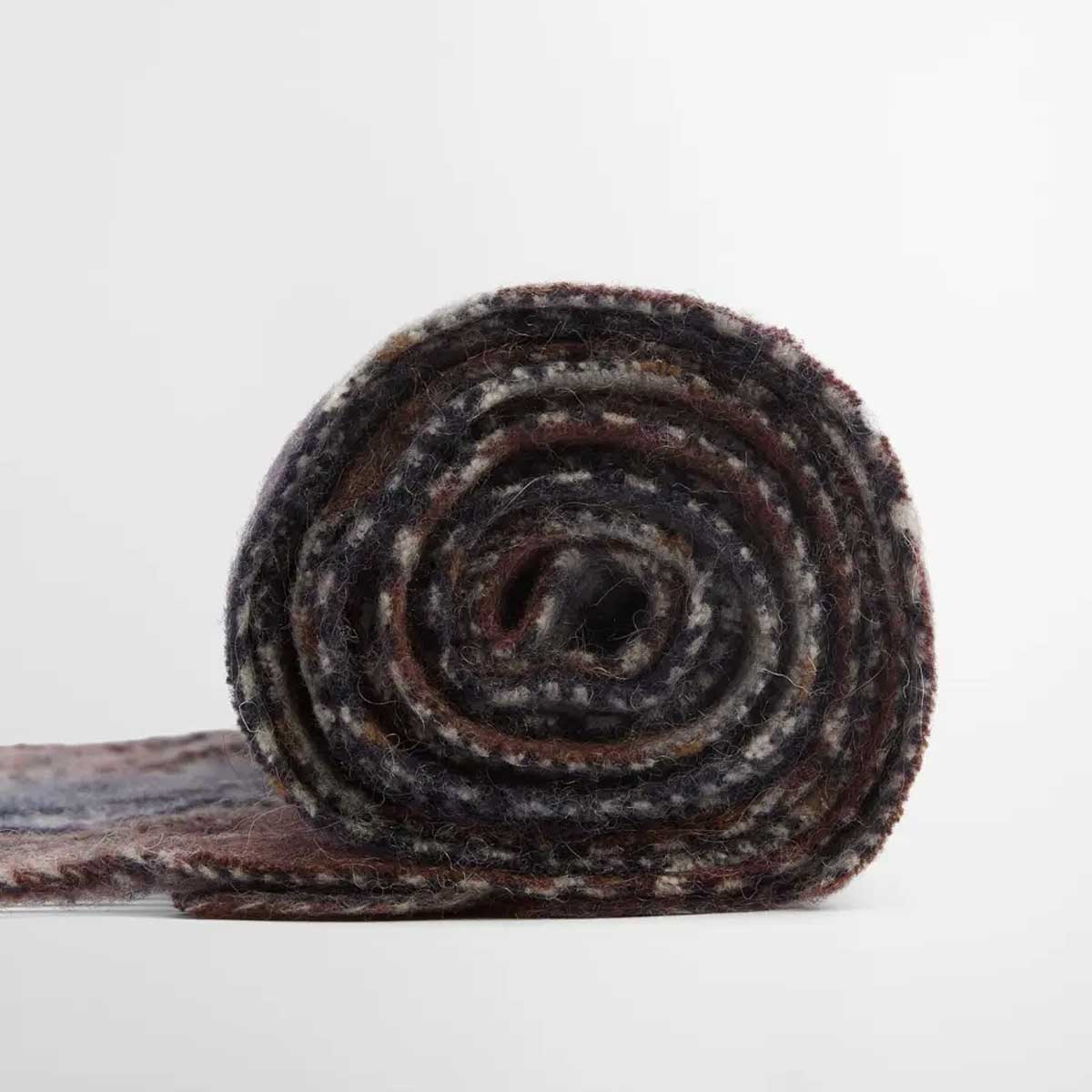 BARBOUR Dramside Reversible Lambswool Scarf - Midnight Oak Tartan