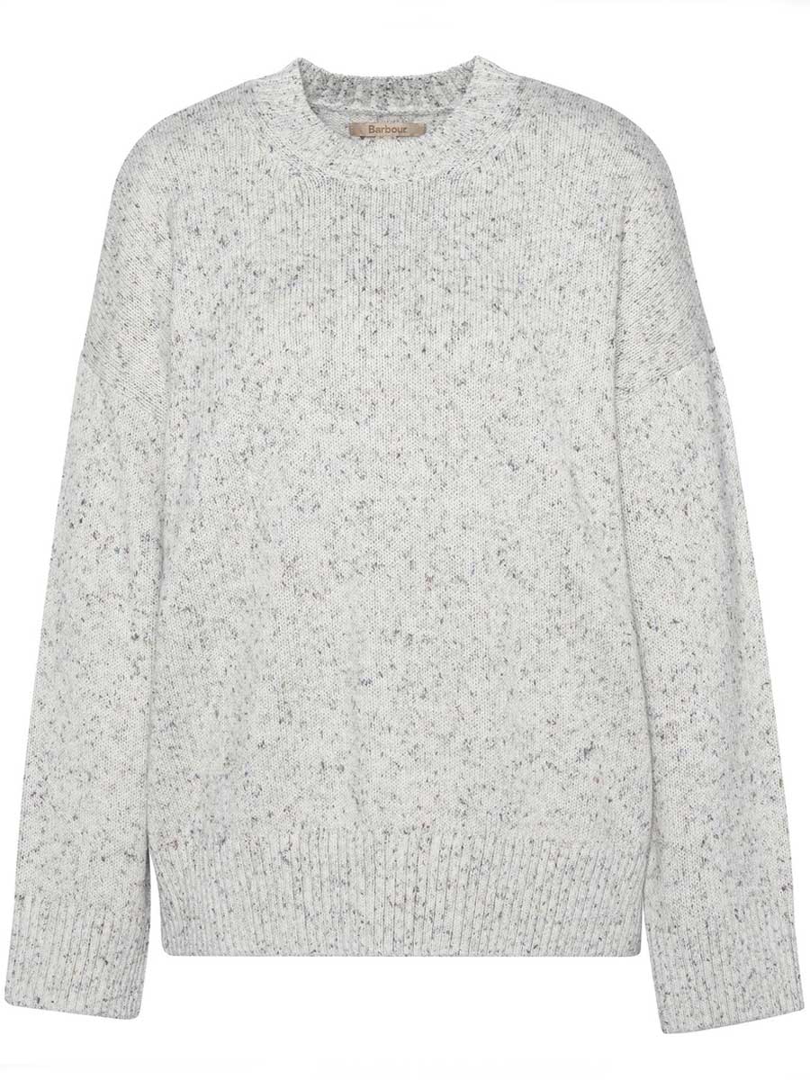 40% OFF BARBOUR Edda Crew Neck Jumper - Women's - Olive - Size: UK 14