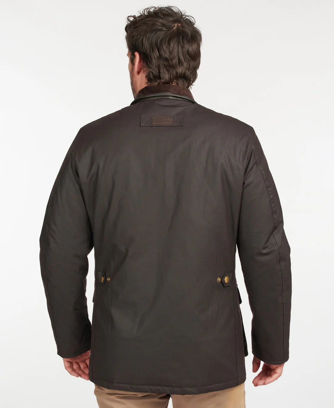 BARBOUR Hereford Wax Jacket - Mens - Rustic