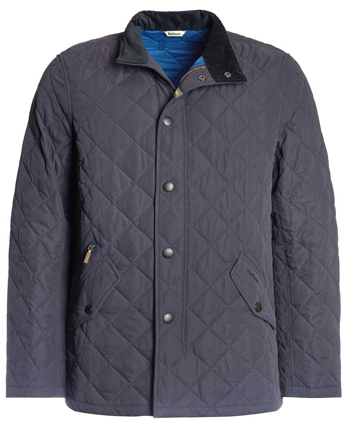 BARBOUR Shoveler Quilted Jacket - Mens - Navy