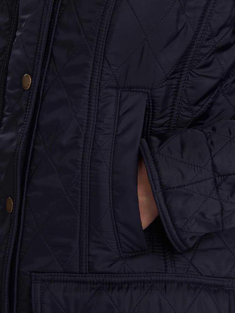 BARBOUR Ladies Beadnell Polarquilt Jacket - Ladies - Navy