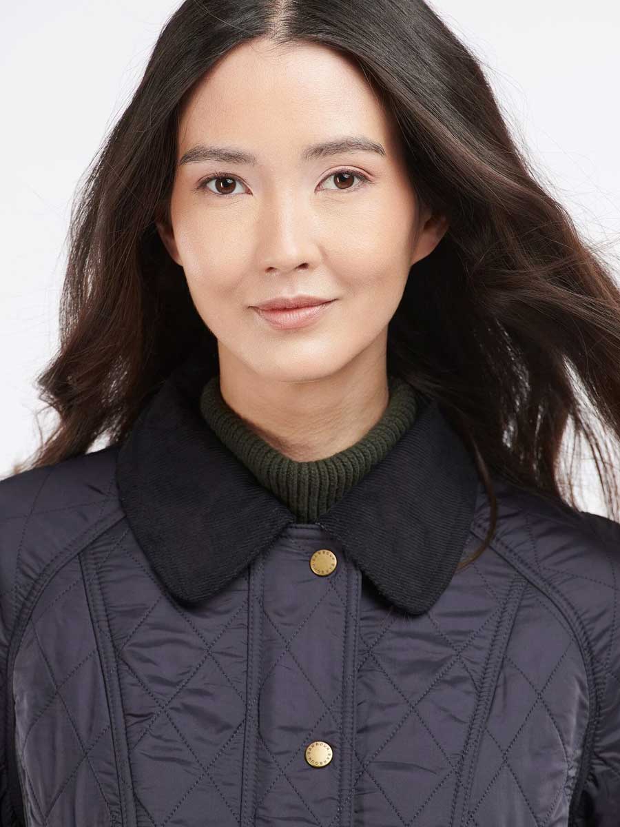 BARBOUR Ladies Beadnell Polarquilt Jacket - Ladies - Navy