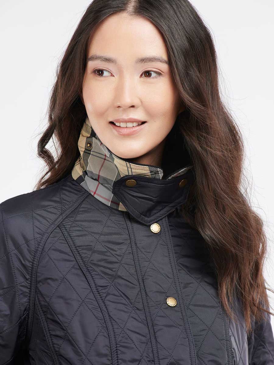 BARBOUR Ladies Beadnell Polarquilt Jacket - Ladies - Navy
