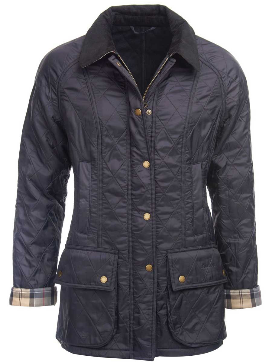 BARBOUR Ladies Beadnell Polarquilt Jacket - Ladies - Navy