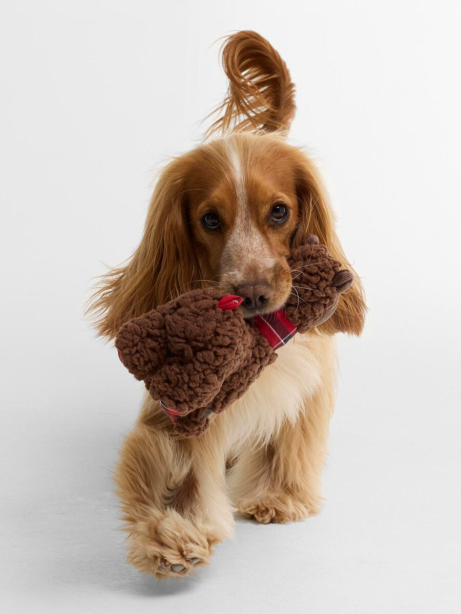 BARBOUR Llama Dog Toy - Brown