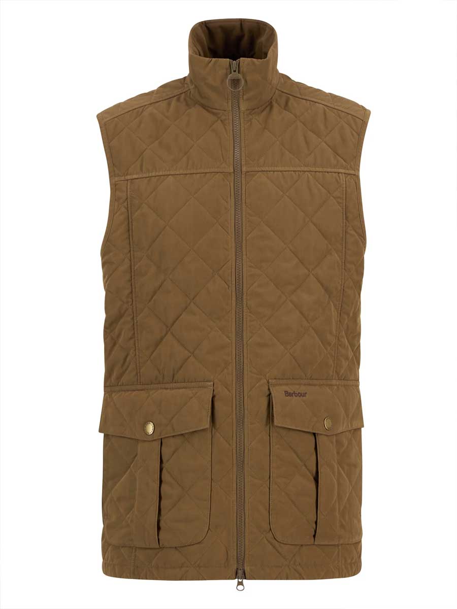 BARBOUR Men's Sander Quilted Gilet - Beech