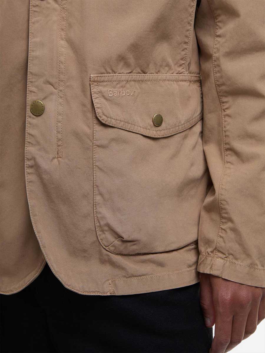 BARBOUR Ogston Casual Jacket - Mens - Stone