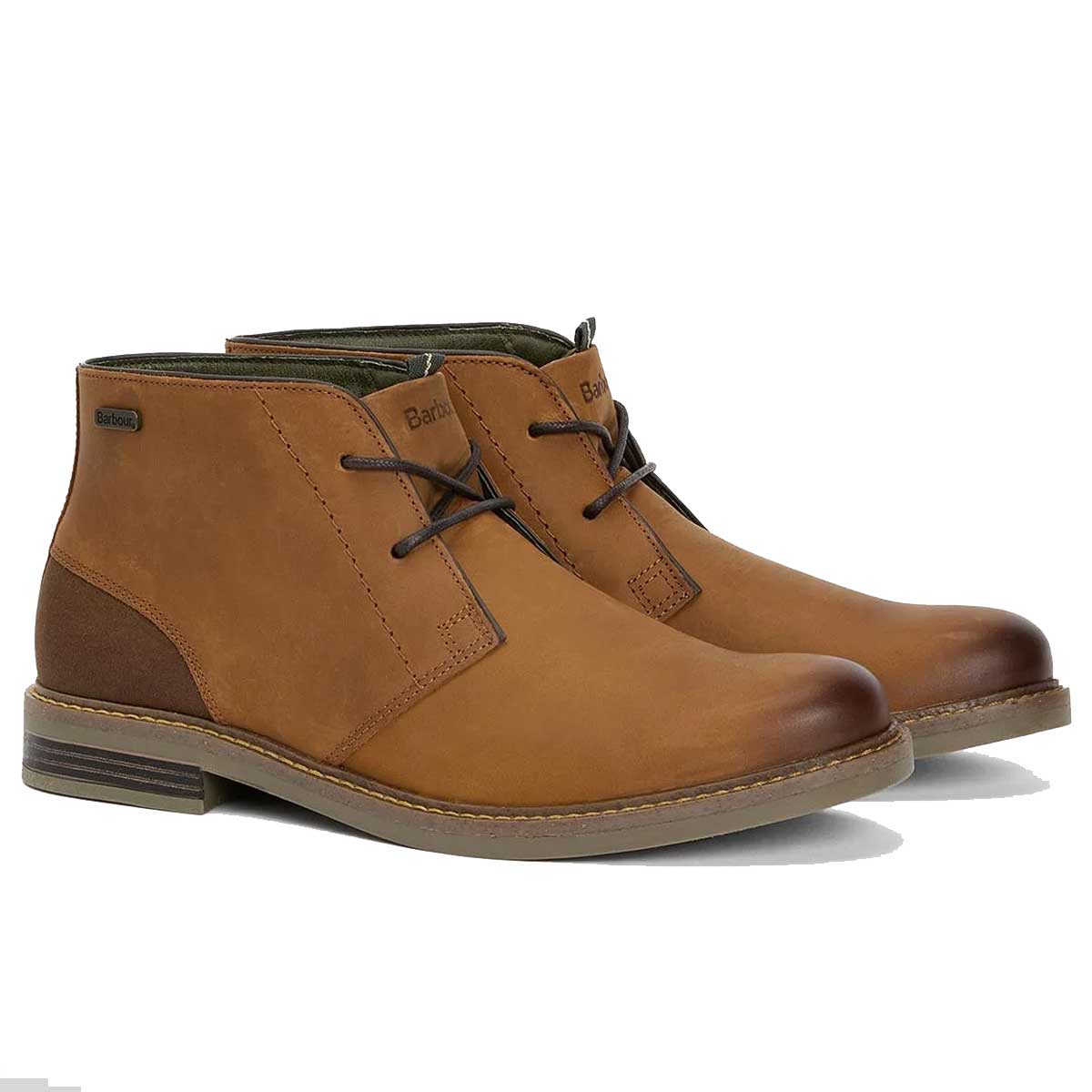 BARBOUR Readhead Chukka Boots - Mens - Timber Tan