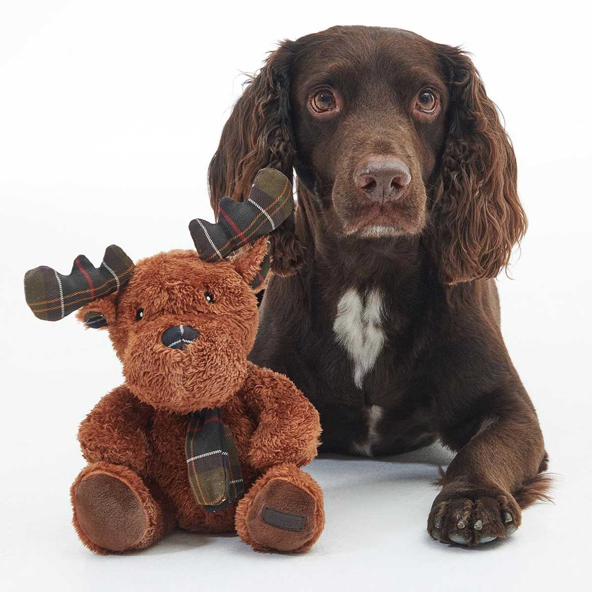 BARBOUR Reindeer Dog Toy