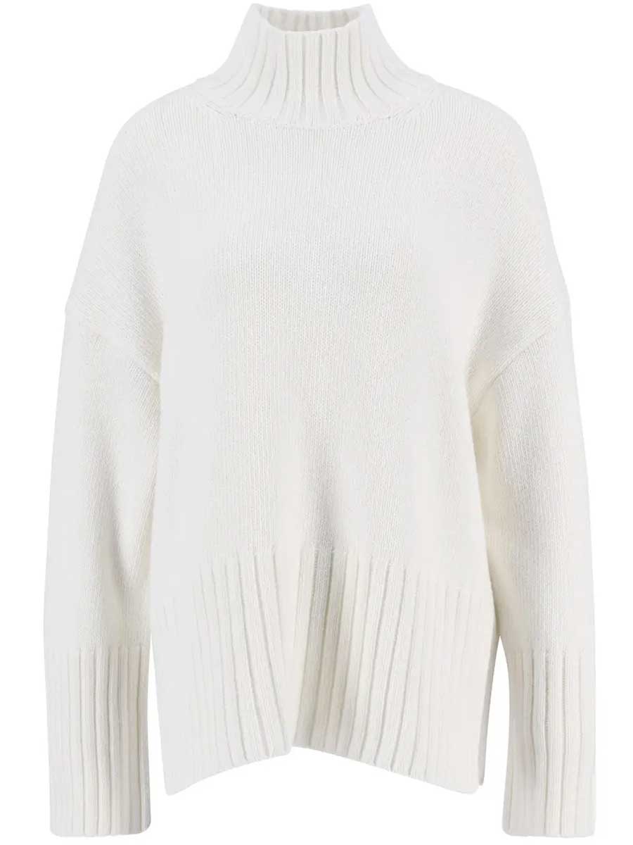 BARBOUR Serena High-Neck Jumper - Women's - Cloud