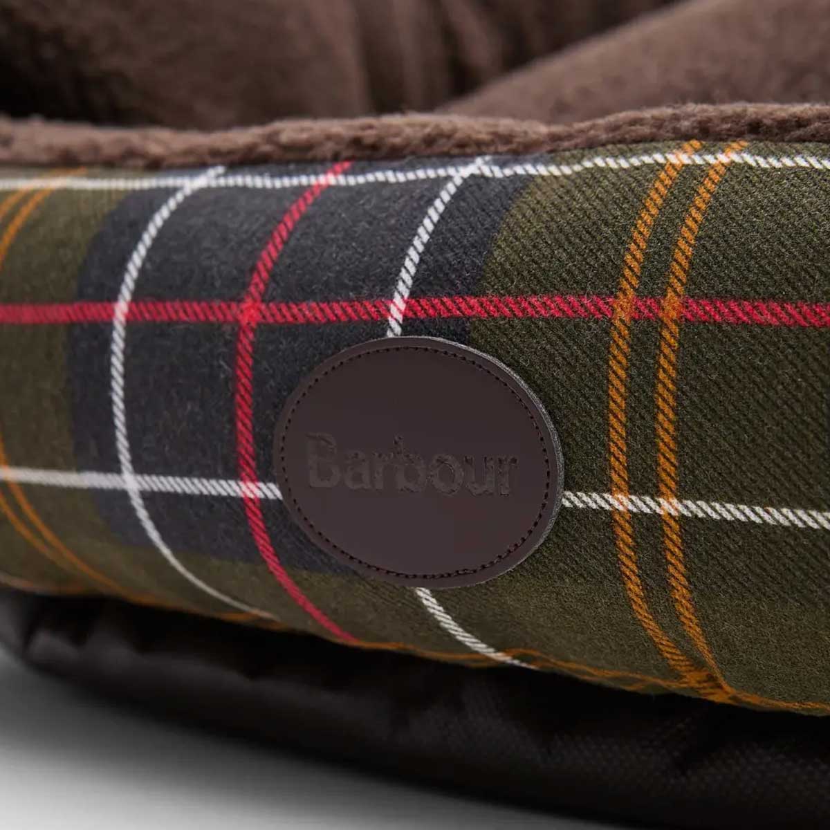 BARBOUR Snuggle Dog Bed - Classic Tartan - 30"