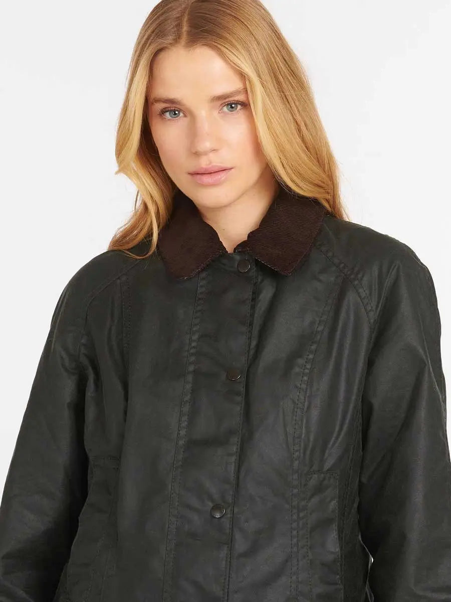 BARBOUR Beadnell Wax Jacket - Women's - Sage Barbour