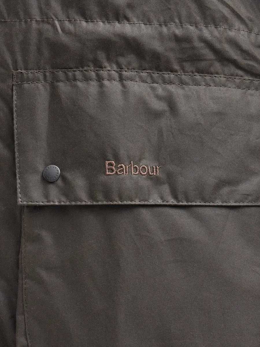 30% OFF BARBOUR Classic Durham Wax Jacket - Mens - Olive - Size: 44" & 52"