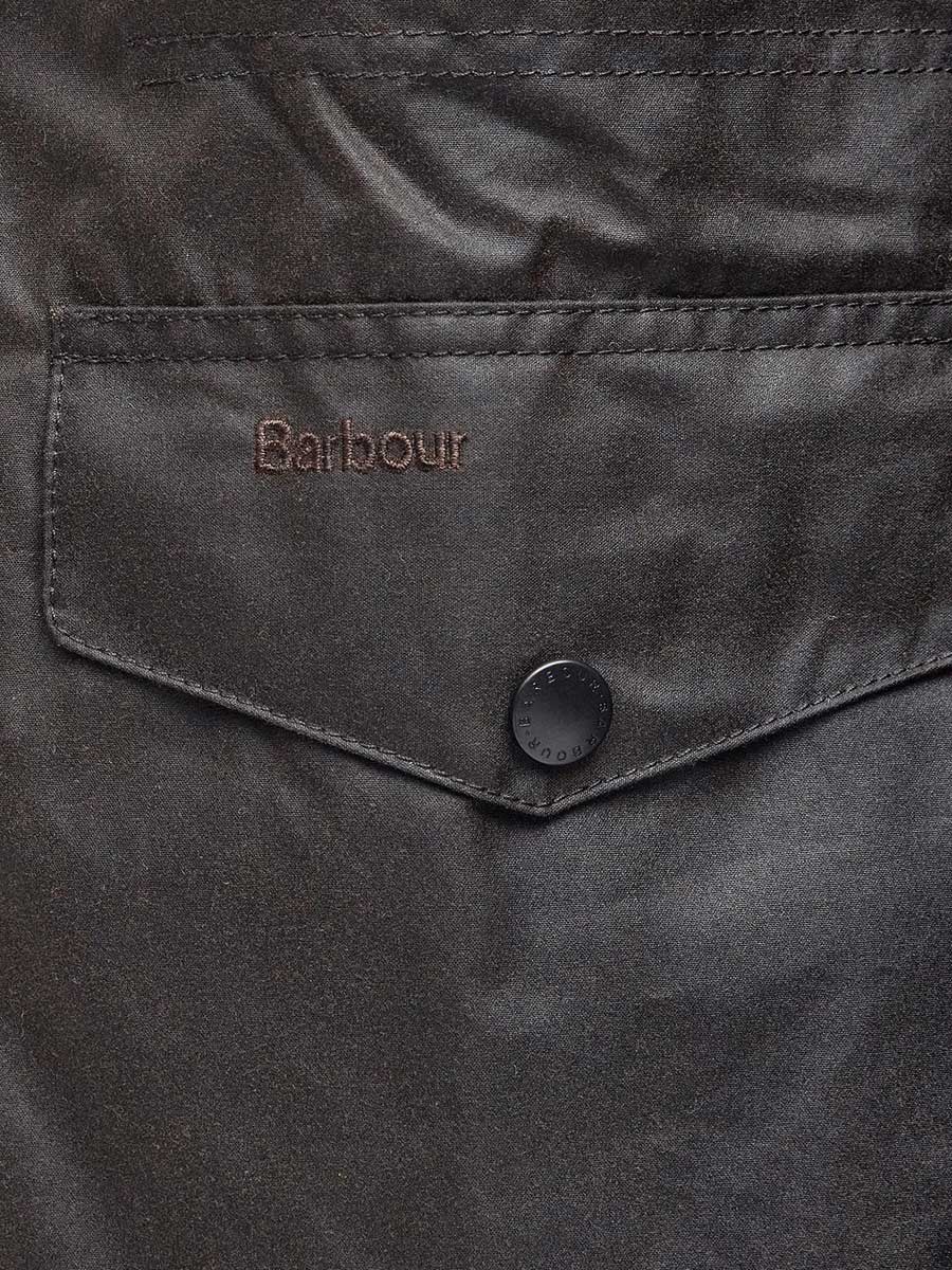 BARBOUR Sapper Wax Jacket - Mens - Olive Barbour