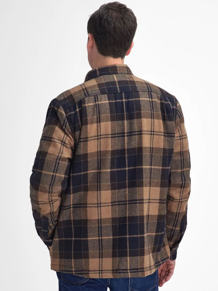 BARBOUR Willberry Check Overshirt - Mens - Autumn Dress Tartan