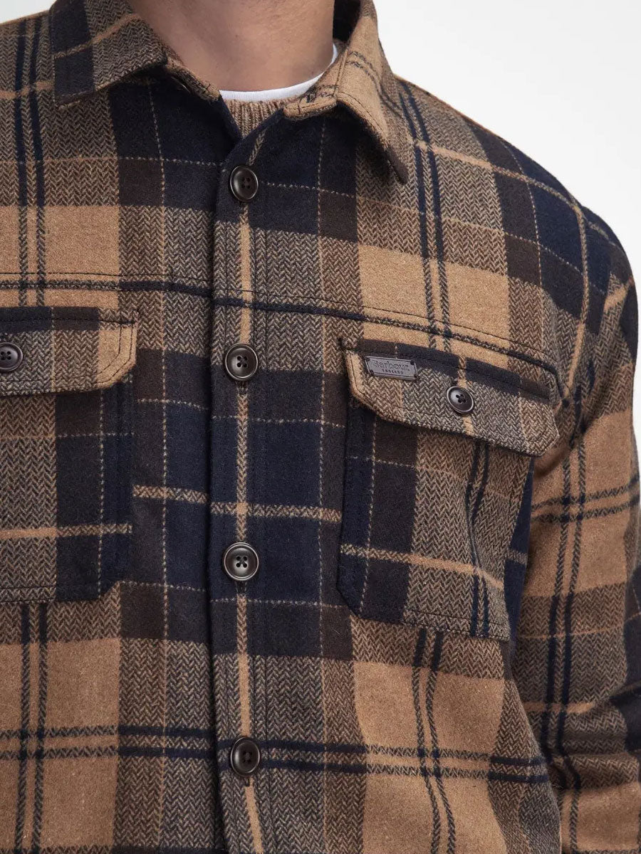 BARBOUR Willberry Check Overshirt - Mens - Autumn Dress Tartan