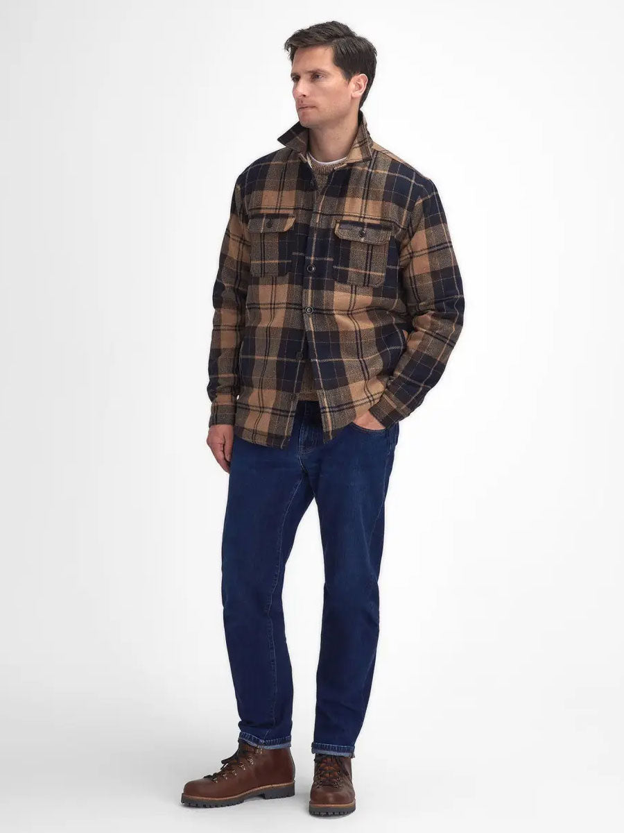 BARBOUR Willberry Check Overshirt - Mens - Autumn Dress Tartan