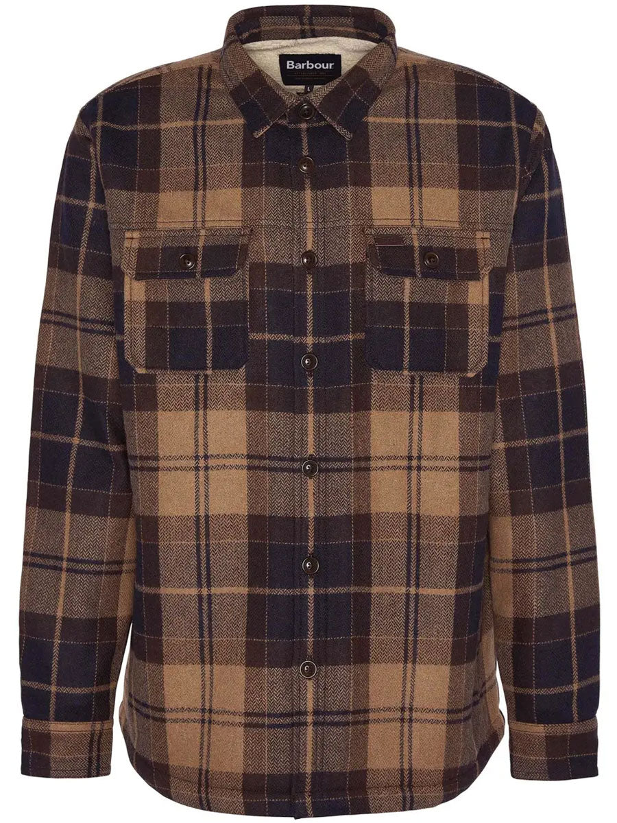 BARBOUR Willberry Check Overshirt - Mens - Autumn Dress Tartan