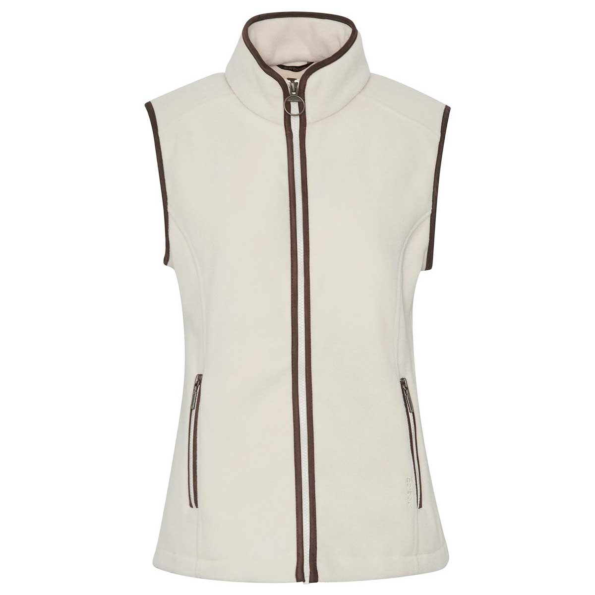 BARBOUR Women's Colton Country Fleece Gilet - Pearl