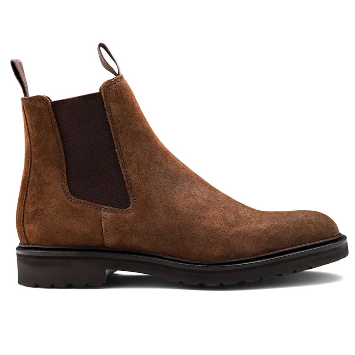BARKER Camborne Xtra Lite Chelsea Boots - Mens - Brown Waxy Suede Barker Shoes
