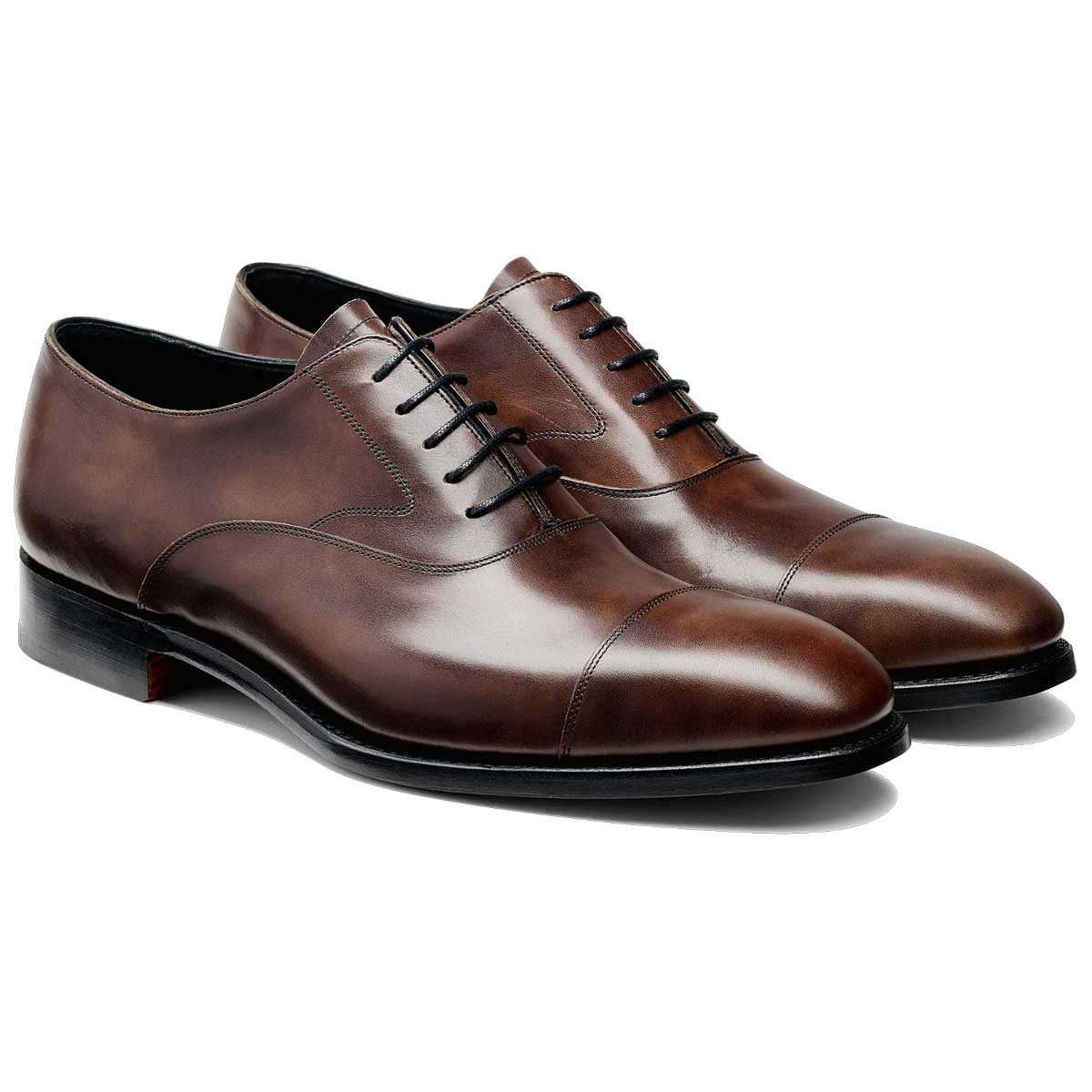BARKER Falsgrave Shoes – Mens Oxford – Pewter Misty Calf