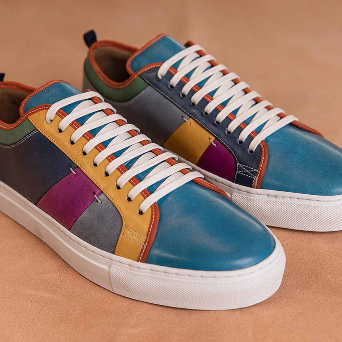 BARKER Greg Sneakers - Mens - Multi Colour