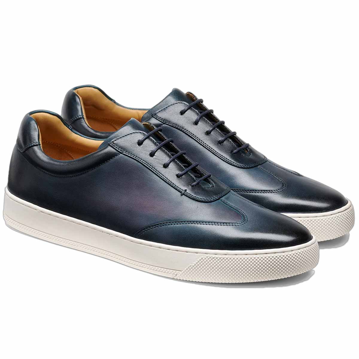 BARKER Stig Sneakers - Mens - Blue Alcohol Wash