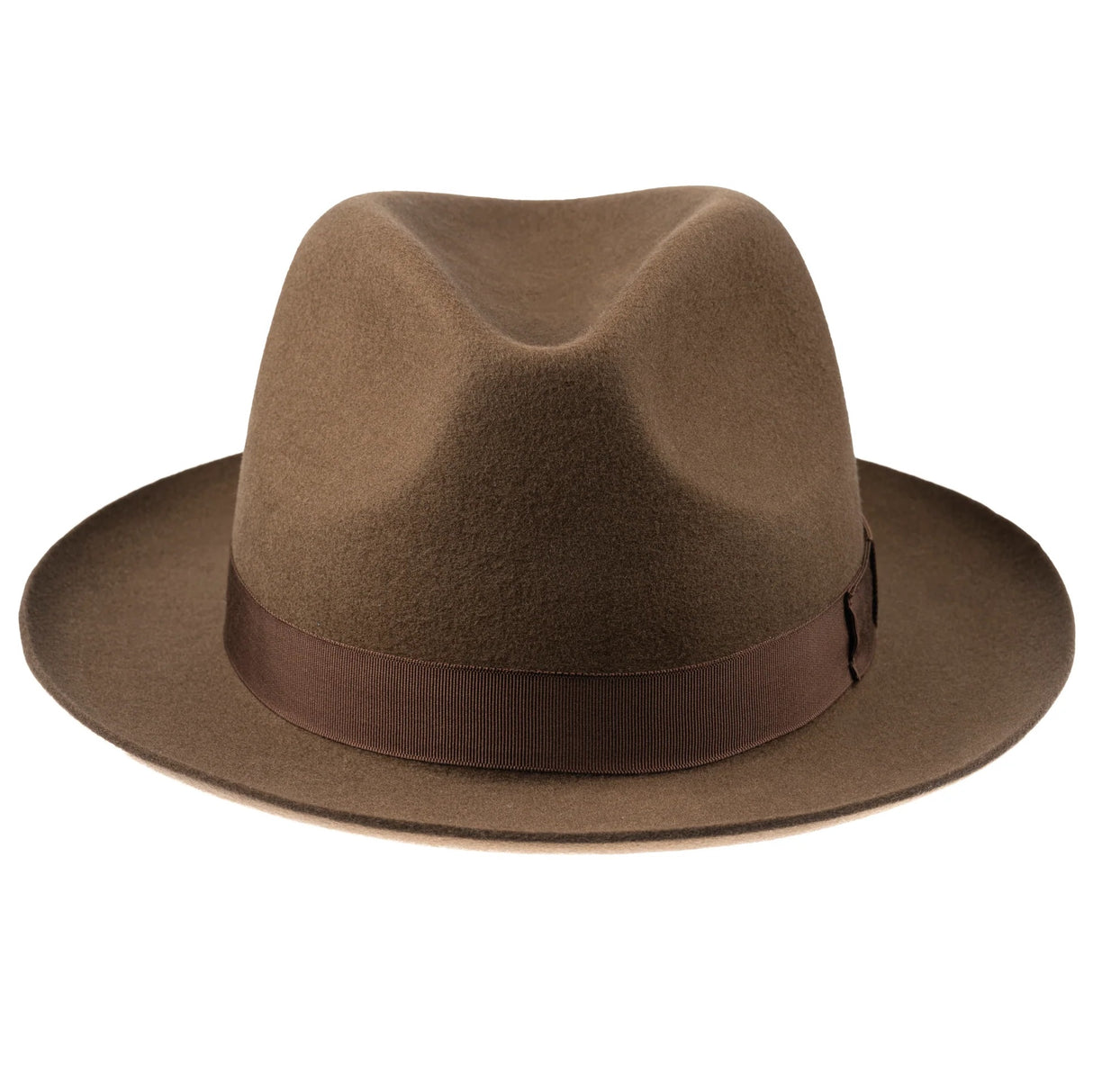 CHRISTYS' Chepstow Wool Felt Fedora Hat - Brown Christys
