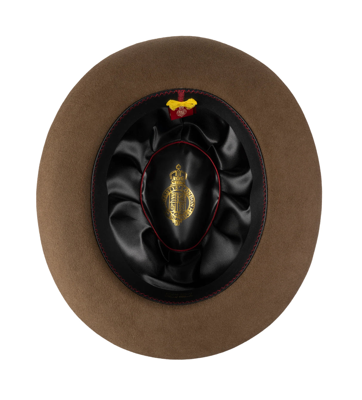 CHRISTYS' Chepstow Wool Felt Fedora Hat - Brown Christys