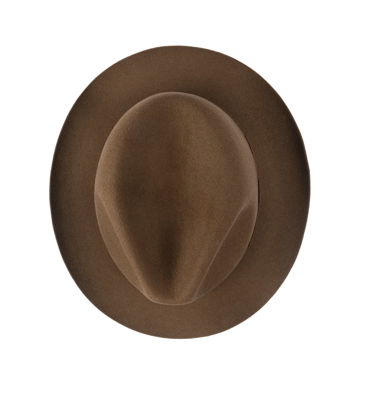 CHRISTYS' Chepstow Wool Felt Fedora Hat - Brown Christys