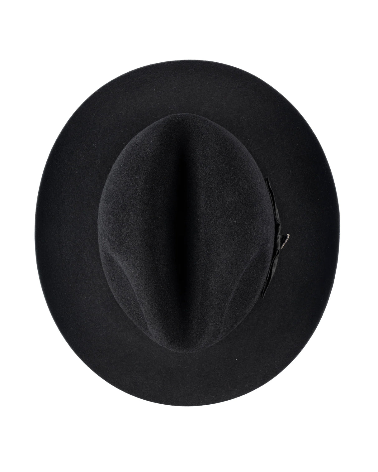 CHRISTYS' Classic Fur Felt Fedora Hat - Black Christys