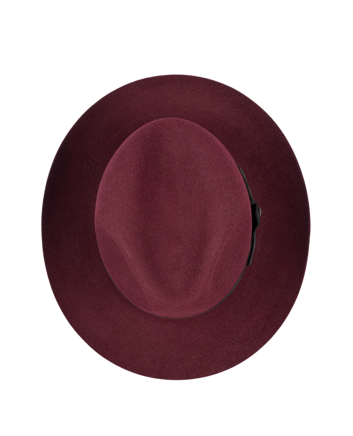 CHRISTYS' Classic Fur Felt Fedora Hat - Red Wine Christys