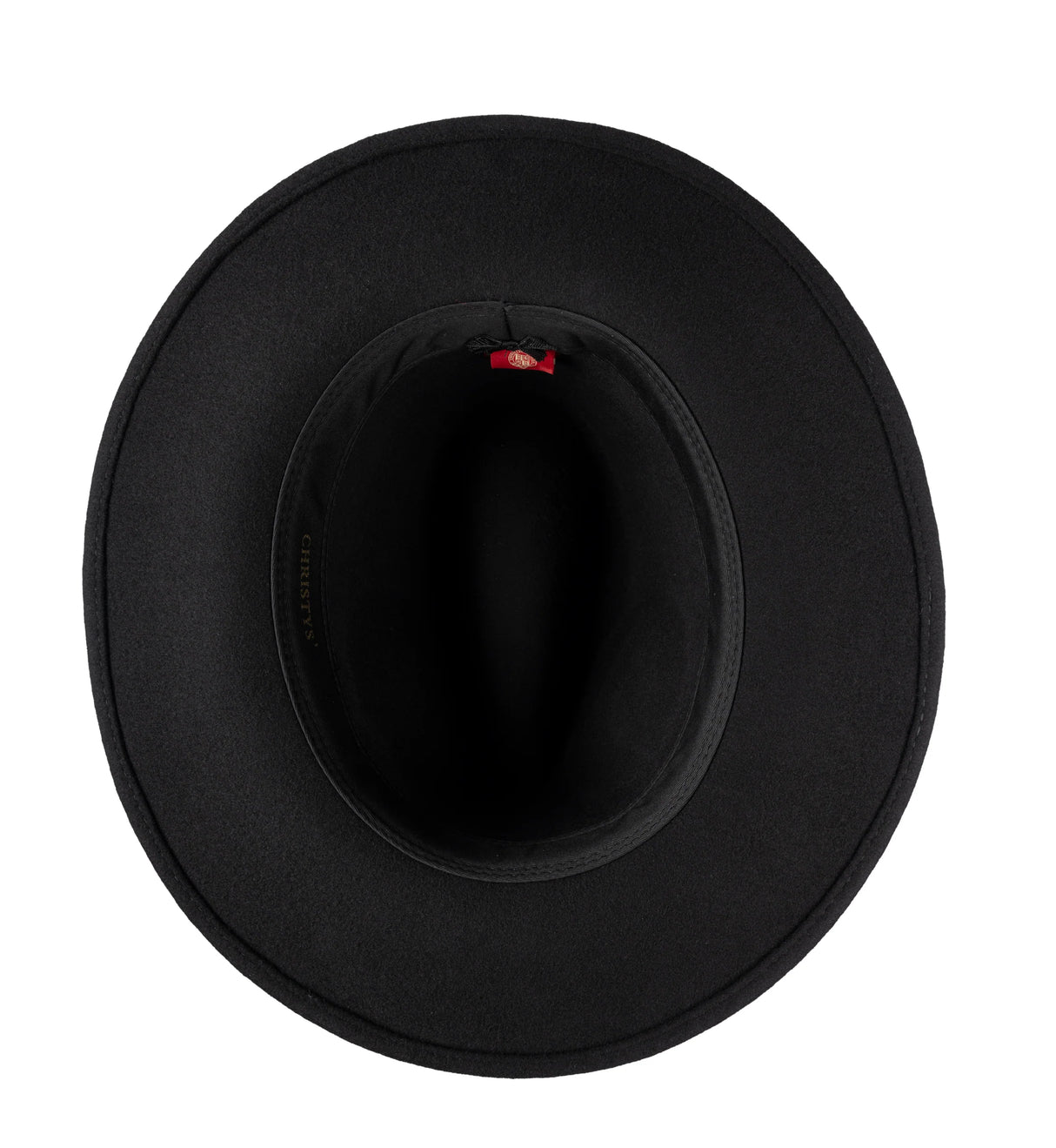 CHRISTYS' Crushable Wool Felt Safari Hat - Black Christys