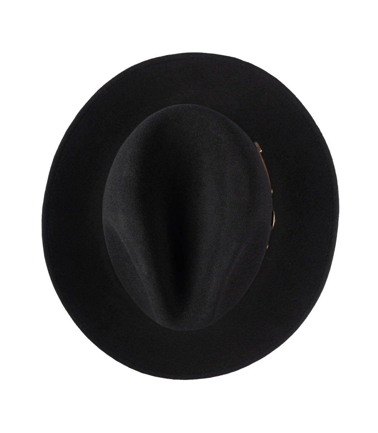 CHRISTYS' Crushable Wool Felt Safari Hat - Black Christys
