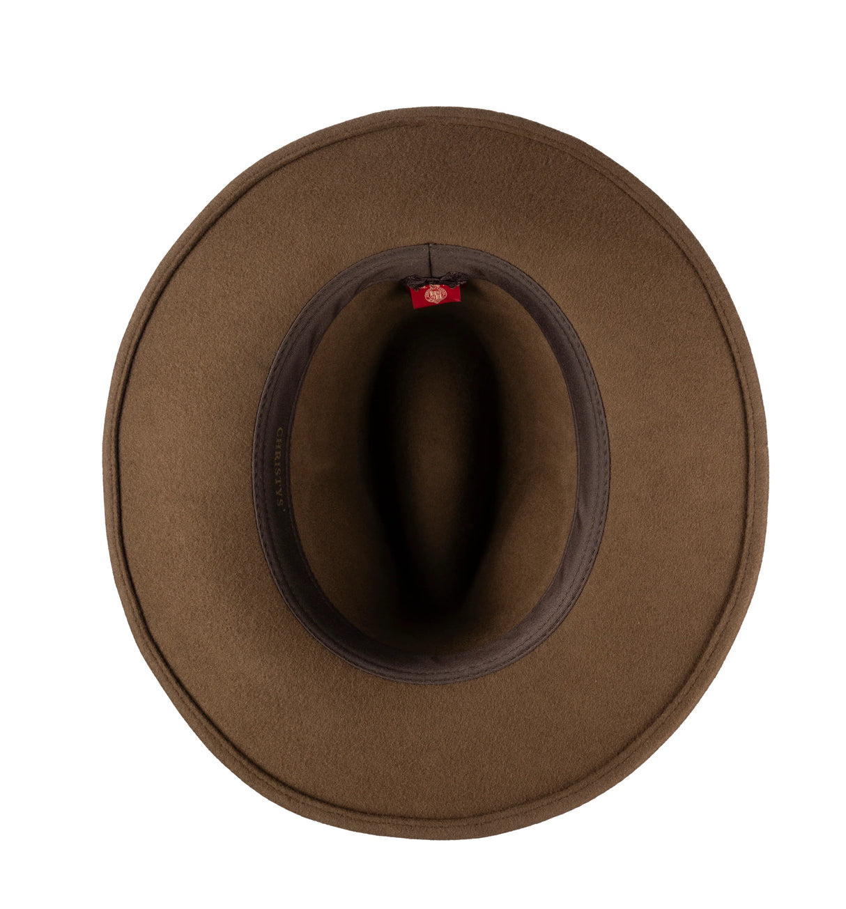 CHRISTYS' Crushable Wool Felt Safari Hat - Brown Christys